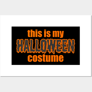 Halloween Costume Graphic Posters and Art